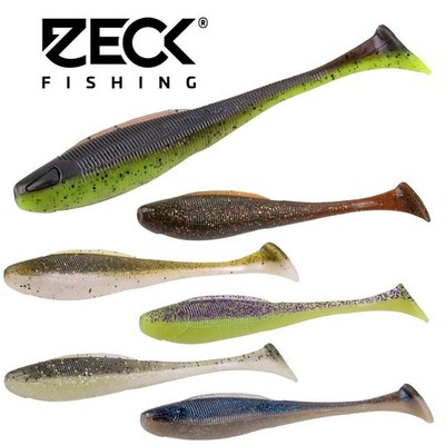 ZECK BA Sexy Swimmer 14cm - 4 Stk. | 14,2g Gummifisch TOP Shad Barsch Alarm 