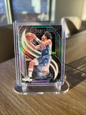 2024-25 Panini Select #184 Jared McCain Green Purple White Prizm Rookie RC 76ers