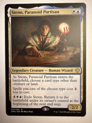 Stenn, Paranoid Partisan x1 1x Dominaria United NM MTG