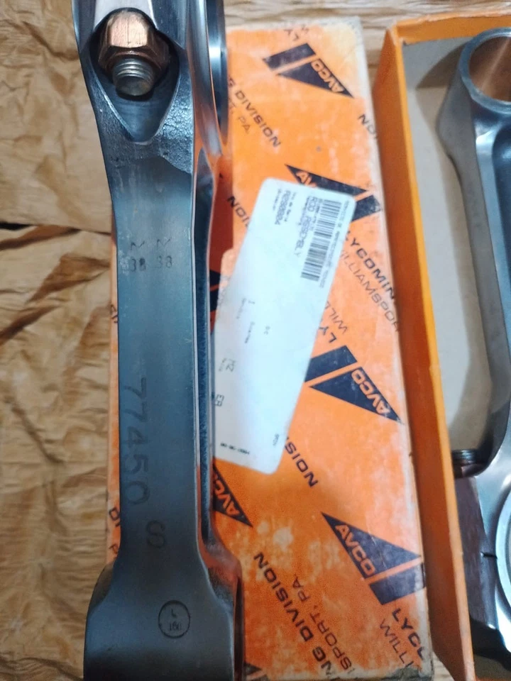 Varillas de conexión Lycoming O540 nuevas stock antiguo Foto 3 de 4