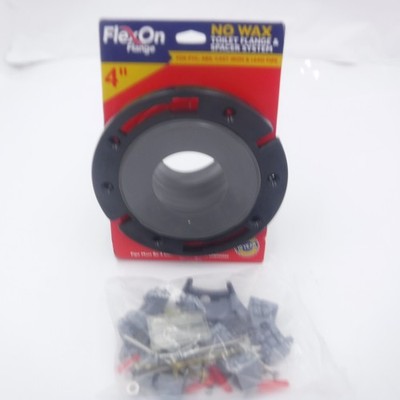 4'' Flexon Flange No Wax Toilet Flange & Spacer System PB-204