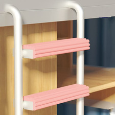Bunk Bed Ladder Pads - Self-Adhesive Foam Padding with Traction Treads