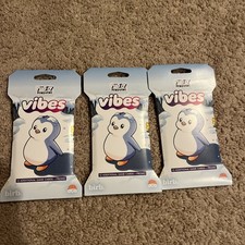 Vibes TCG Pudgy Penguins Series 3 Booster Pack + Promo New Sealed Lot of 3