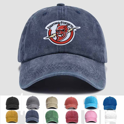 Custom Embroidered Hat 40th Fighter-Interceptor Squadron, Trucker Hat, Gift Idea