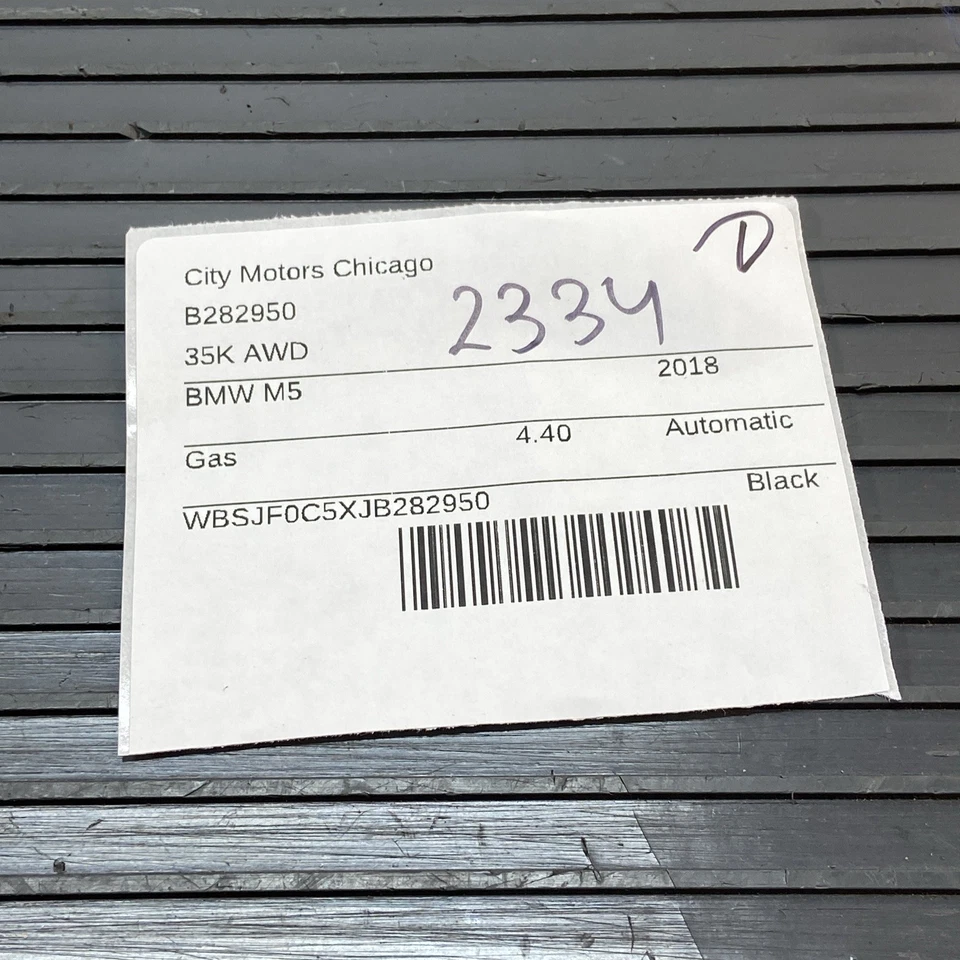 Pistão de motor BMW M5 F90 M760i 4.4L V8 2018-2022 8092931 45k milhas fabricante de equipamento original *NOTA* - Imagem 2 de 4