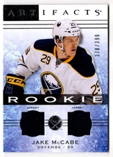 2014-15 Upper Deck Artifacts Jersey / Silver Jake McCabe Rookie Jersey 378/399