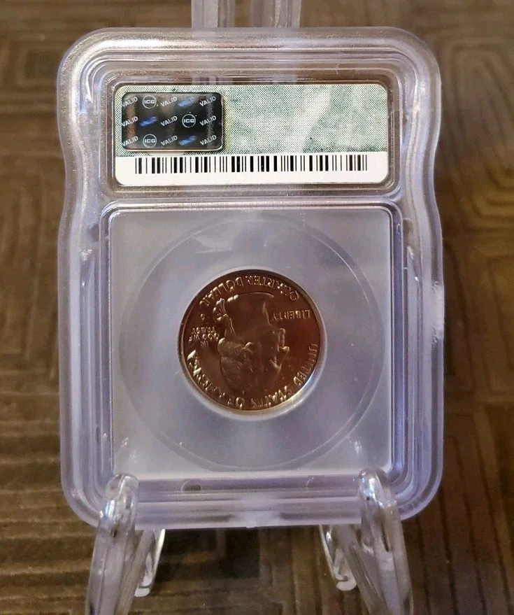 2001-S Proof Rhode Island Quarter ICG PR-70 DCAM - Image 2 of 2