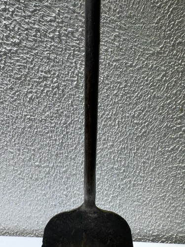 Antique wrought iron spatula 22 1/4 Inches - Picture 4 of 17