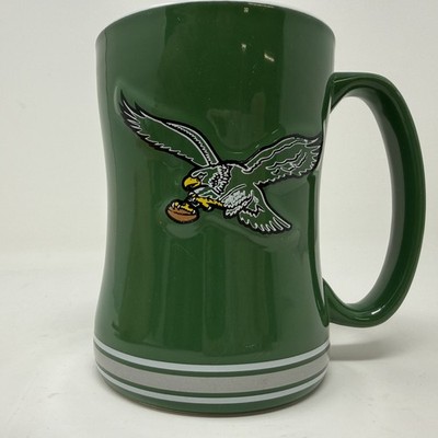 Philadelphia Eagles Throwback NFL Green 14oz Coffee Mug Cup Boelter Brands