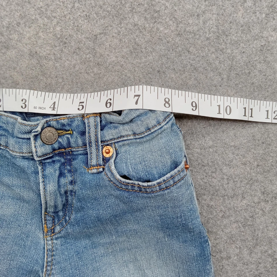 Pantalones de mezclilla Polo Ralph Lauren para niños 3T azul lavado medio Hampton pierna recta Foto 4 de 4