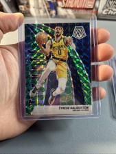 2023-24 Panini Mosaic - Elevate Tyrese Haliburton #1 Green Mosaic Prizm