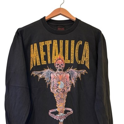 Metallica King Nothing Vintage 1996 Pushead Skull L Long Sleeve