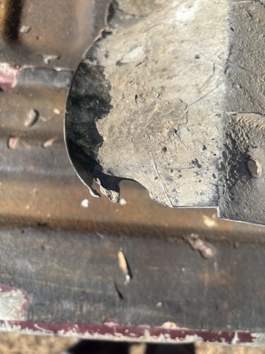 1970 Mustang Front Fender Splash Shield LH D0ZB-16A-563-A