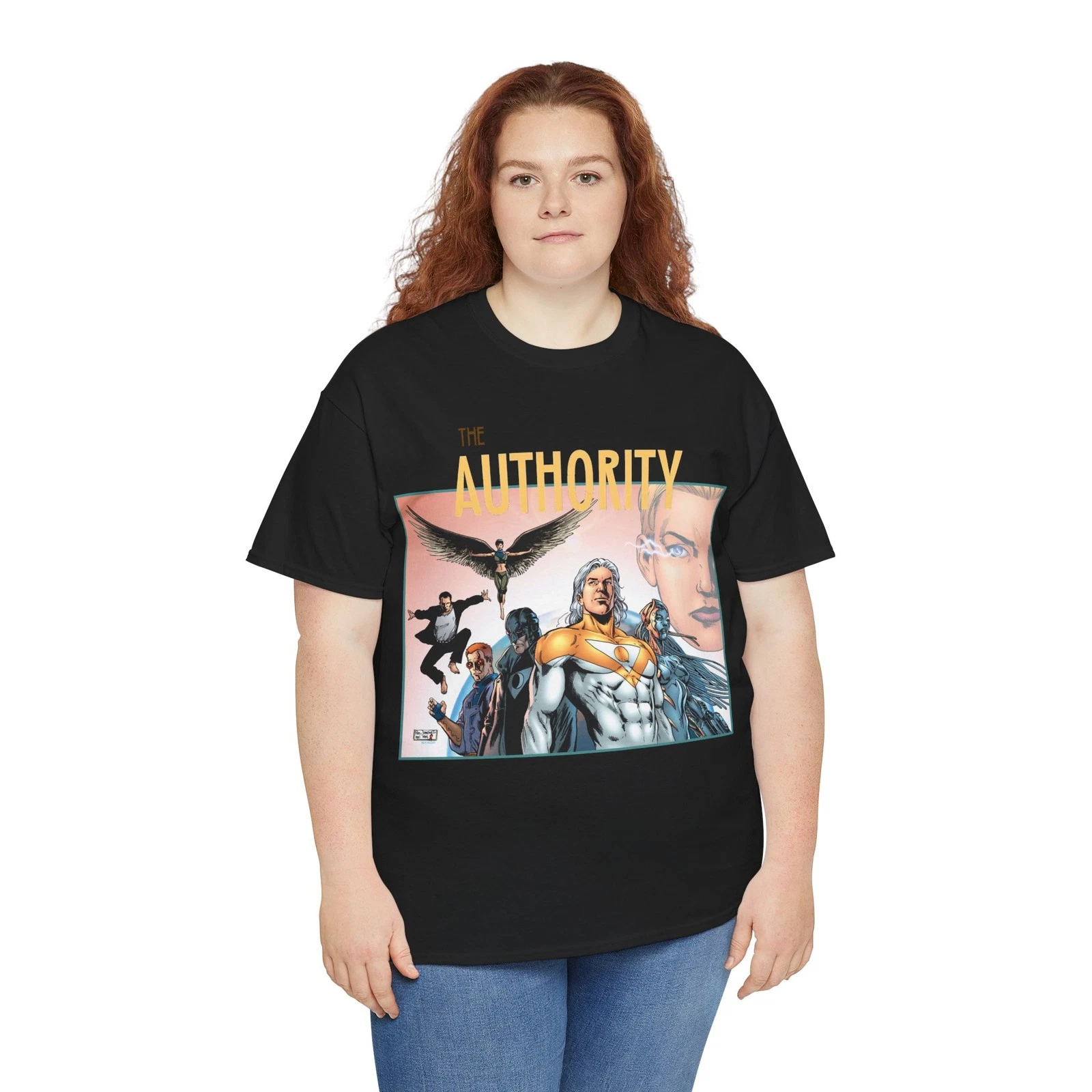 Authority T-Shirt - Wildstorm/DC Comics - Phil Jimenez Art - Apollo, Midnighter