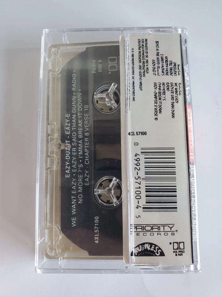 Eazy-Z : Eazy-Duz-It Cassette Tape 1988 Priority Records Ruthless Records - Image 2 of 4