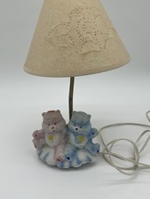 Vintage Care Bears Lamp 1984 American Greetings Baby Nursery Bedside No Shade