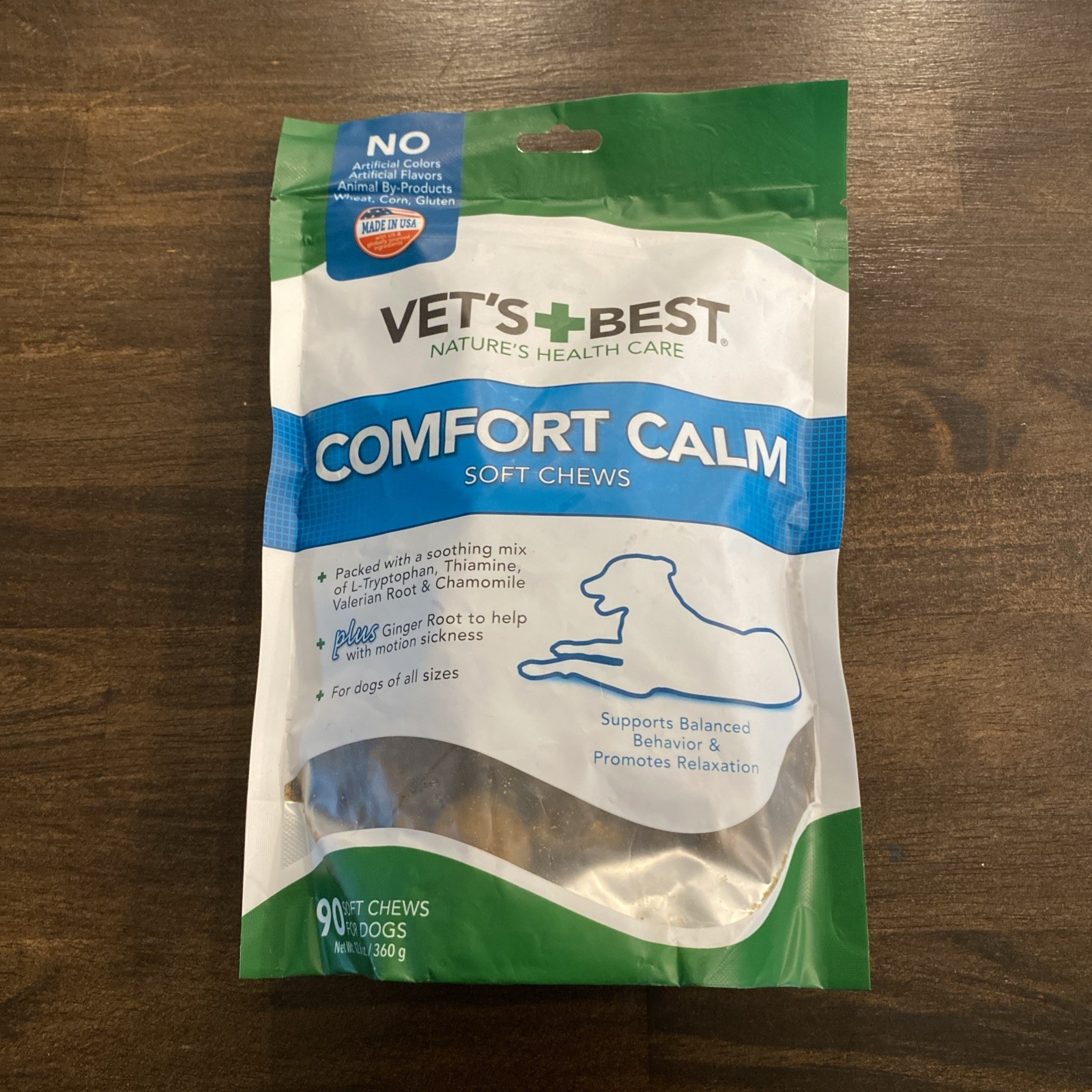Vet's Best Comfort Calm Soft Chews For Dogs 90 Count. EXP : 2027 **FREE SHIPPING