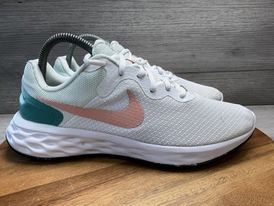 Nike Shoes Revolution 6 Running Sneakers DR9873-100 White Lace Up. Womens 9