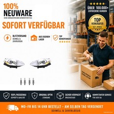 Scheinwerfer Set passend für Fiat Bravo 198 04/2007-09/09 mit H1 H1 links rechts