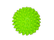 PIŁKA DO MASAŻU PIŁKA NA JEŻE " NICA " 8 CM Z KOLCAMI W KOLORZE JASNOZIELONYM POLOWANIE NA BIŻUTERIĘ