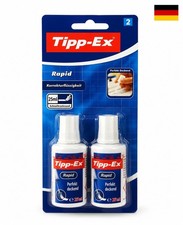 Tipp-Ex Korrekturfluid 2er Set Korrekturflüssigkeit Weiß Büro Schule Original