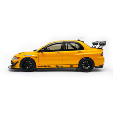 1/18 Mitsubishi Lancer EVO IX 9 MR FQ-360 JDM Super A Yellow Diecast Model Car