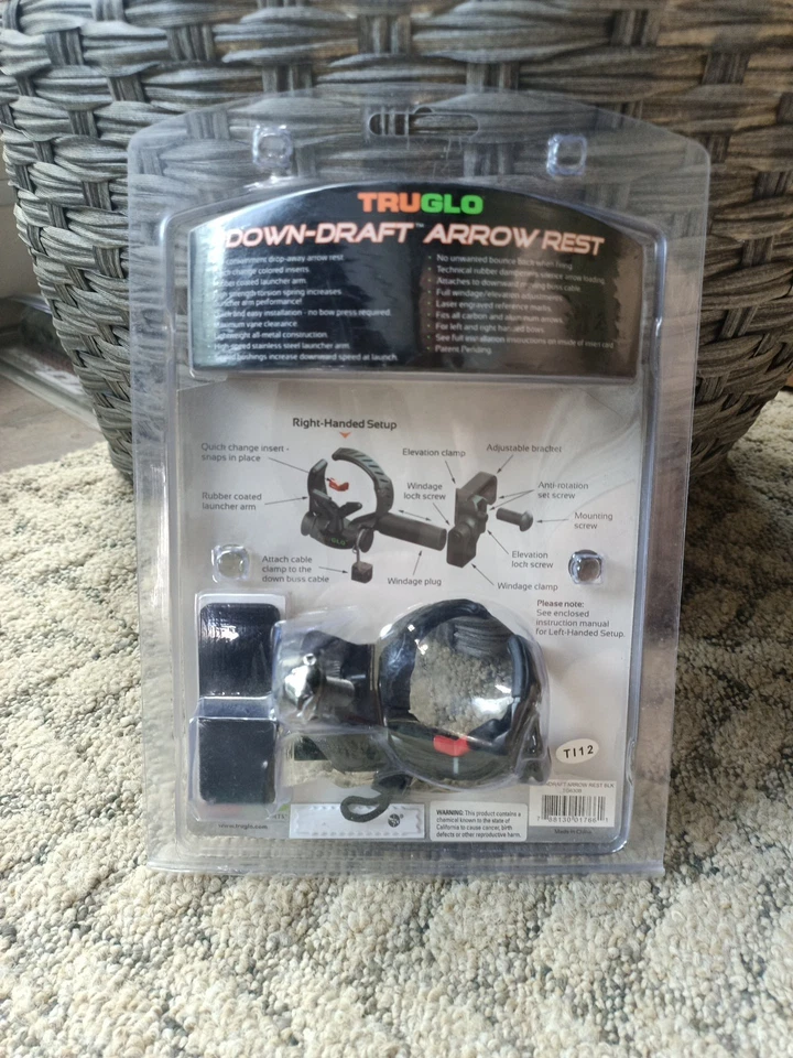 Новый в упаковке TRUGLO DOWN-DRAFT ПОДСТАВКА ДЛЯ СТРЕЛ - Изображение 3 из 3