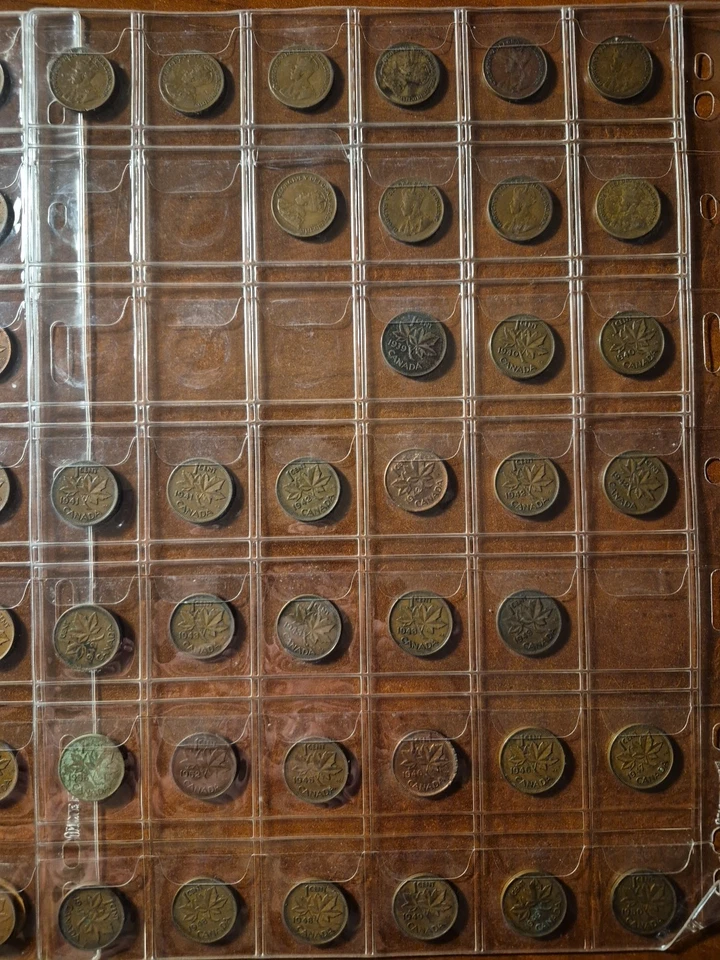 RARE CANADIAN PENNY COLLECTION** UNSEARCHED UNCERTIFIED UNKNOWN CIRCULATED*$$$$$ - Image 4 of 4