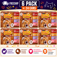 6-Pack Friskies Extra Gravy Cat Wet Food Variety Pack – Total 144 CT / 792 OZ 0.28 per gallon