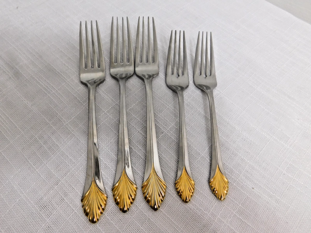 4) FOURCHETTE À VIANDE YAMAZAKI ÉPOQUE 18/8 VENTE AU DÉTAIL
