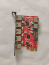 Inateck KTU3FR-502U 7 Port USB 3.0 5Gbps PCI Express Expansion Adapter Card SATA