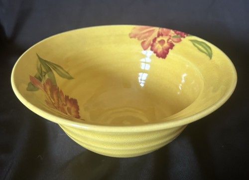 Vintage Franciscan Revenge Wear gelbe Blumen Schale 30er - 50er Jahre selten - Bild 3 von 6