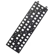 San Jamar Vm5180bk Bar Mat 12X3 1/2, Plastic Black