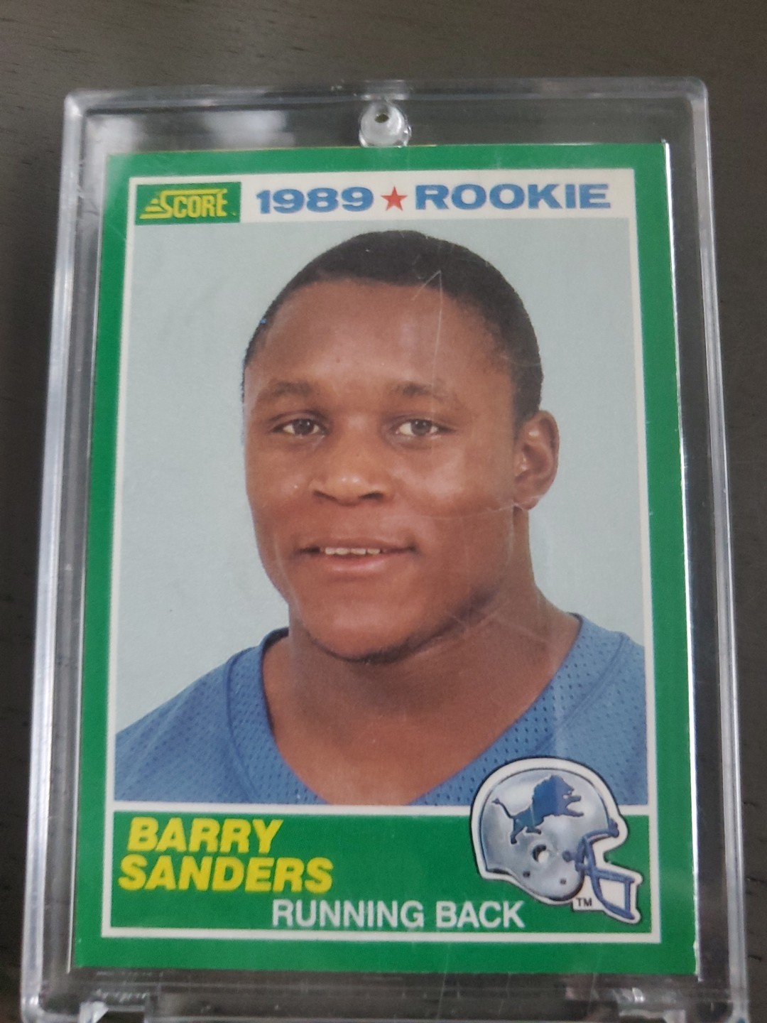 1989 Score - Barry Sanders #257 (RC)
