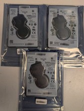 LOT 3) Seagate 2TB 2.5" SATA Mobile HDD ST2000LM007 100% HEALTH
