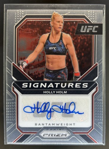 2021 Panini Prizm UFC Holly Holm Signatures #SG-HHM Auto