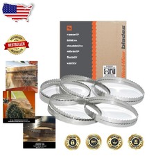 Pro 158" Sawmill Bandsaw Blades 5-Pack - High-Alloy, 10 All-Purpose Performance
