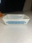 Vintage Pyrex Horizon Blue 503 Refrigerator Dish No Lid