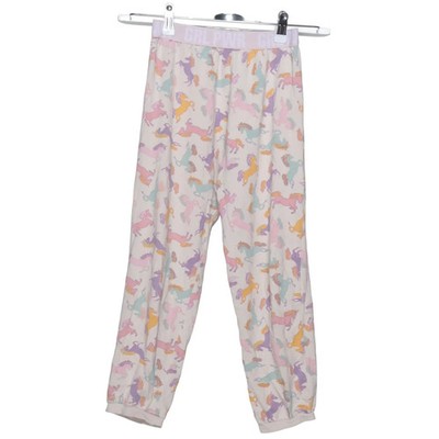 Lindex, Pyjamahose, Größe: 128, Beige/Mehrfarbig, Baumwolle/Elasthan #Kbp