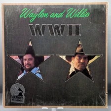 Country LP - Willie Nelson / Waylon Jennings - WWII - 1982 SEALED Record Album!
