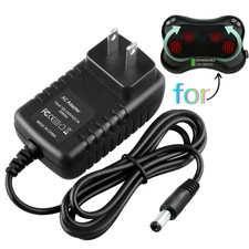 12V Charger for Zyllion Back Neck Shiatsu Massager Pillow ZMA-25,ZMA25,ZMA-25-BK