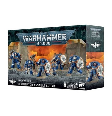 Warhammer 40k- 2 Boxes of Space Marines-Terminator Assault Squad