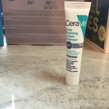 NEW CeraVe Acne Foaming Cream Cleanser with Ceramides, hyaluronic acid 10 ml