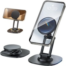 Magnetic Pe Stand for Desk 360 Rotating Adjustable Foldable Aluminum
