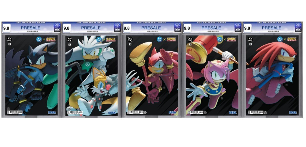 PRESALE: DC X Sonic The Hedgehog #1-5 