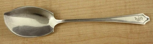 International Sterling Silver Flatware MINUET Pattern SOLID JELLY SERVER S MONO