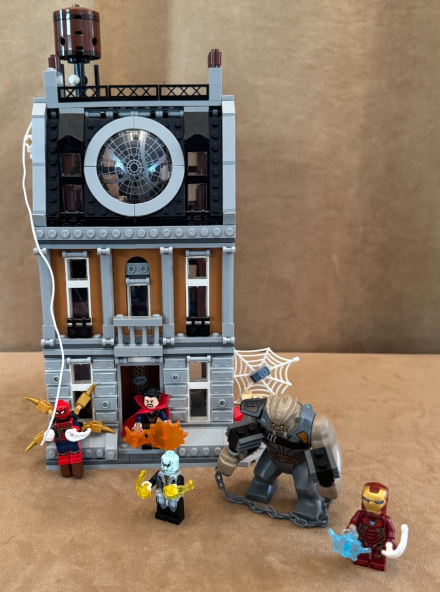 76108 LEGO Complete Marvel: Sanctum Sanctorum Showdown with ALL minifigures