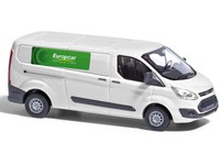 Busch 52418 Ford Transit Custom Autovermietung Europcar 1:87 Neu