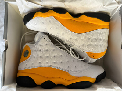 Basketball Shoes Wheat Jordan Retro 13 White And Orange Air Jordan
