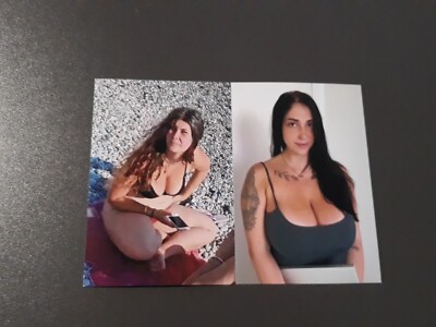  MODEL  2 Fotos  10x15 cm Format  Photo ×2037